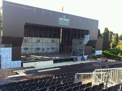 Escenario Festival de Cap Roig