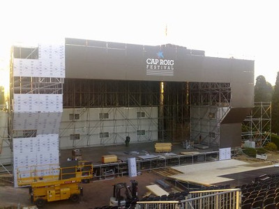 Escenario Festival de Cap Roig