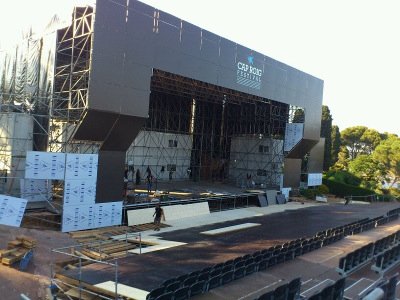 Escenario Festival de Cap Roig