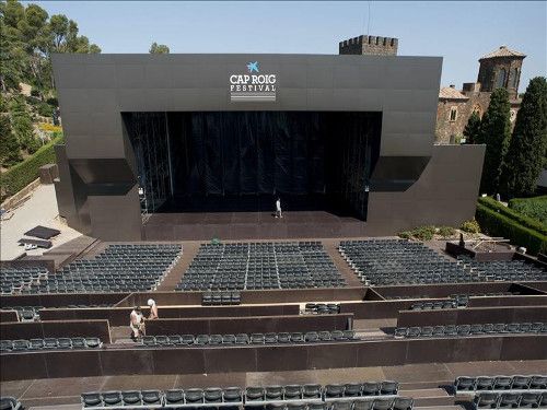 Escenario Festival de Cap Roig